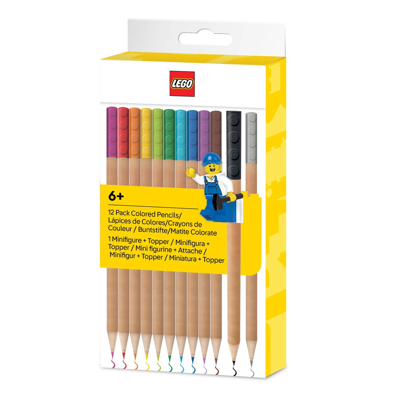 Colored Pencils with Topper