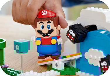 Mario Bros Lego Super Mario Fuzzy Fuzzy And Mushroom Platform Lego