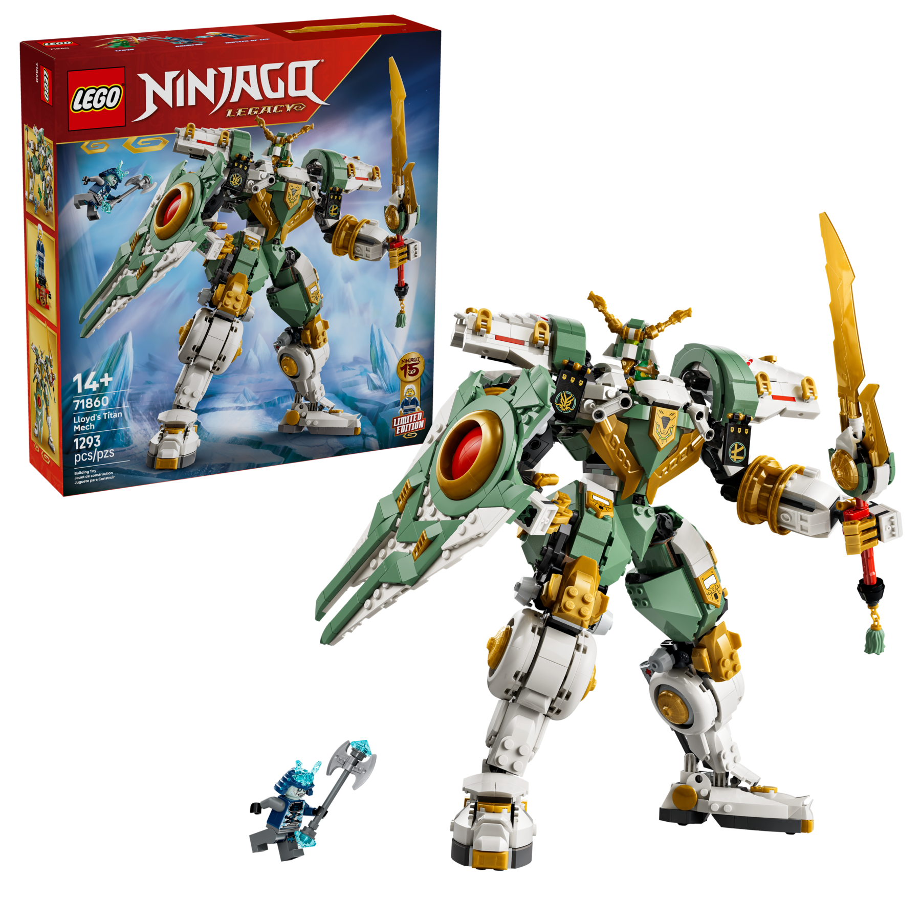 Lloyd's Titan Mech 15th Anniversary 71860 | NINJAGO® | Buy online