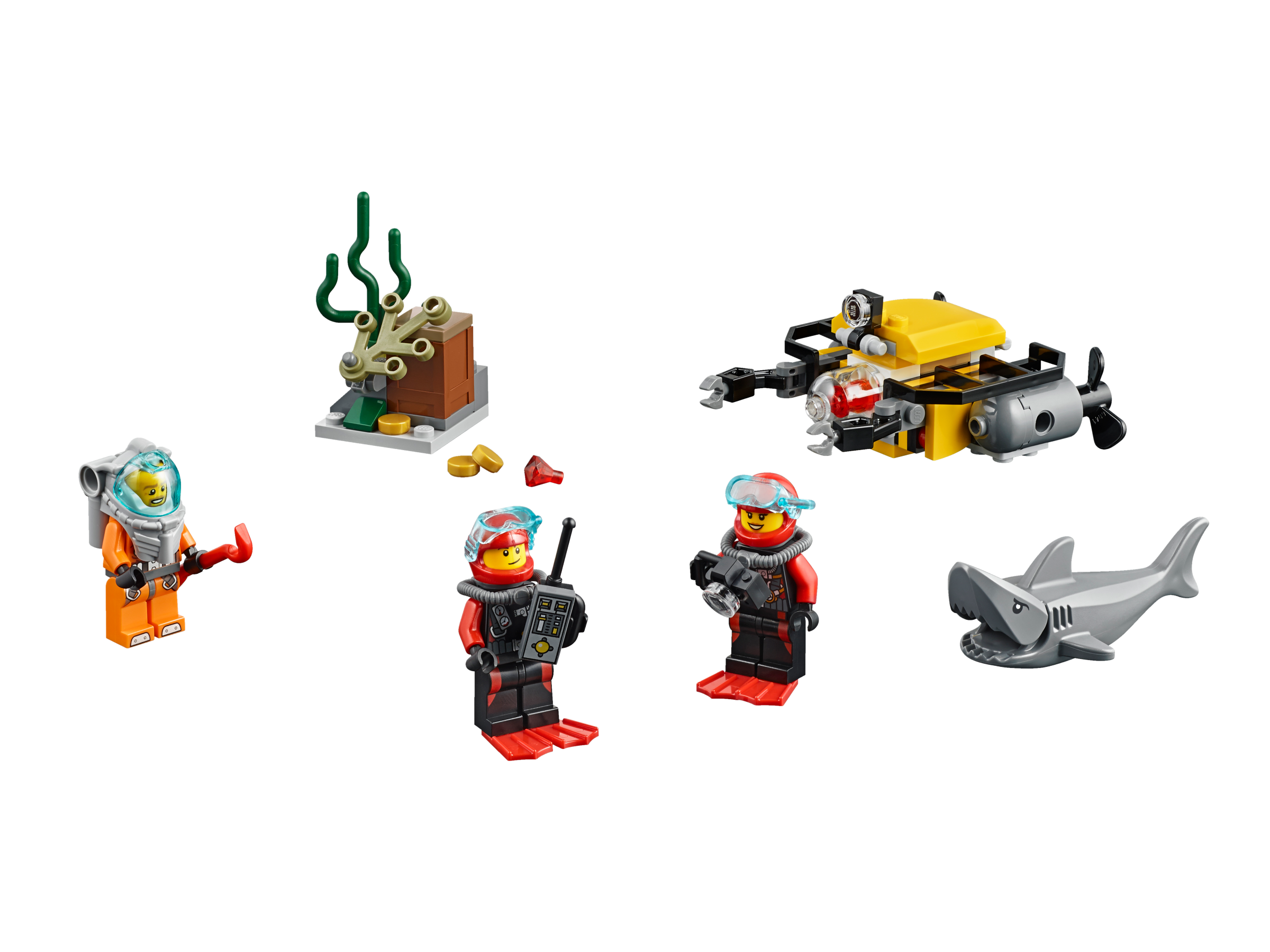 Deep Sea Starter Set 60091 | City | Buy online at Official LEGO® Shop