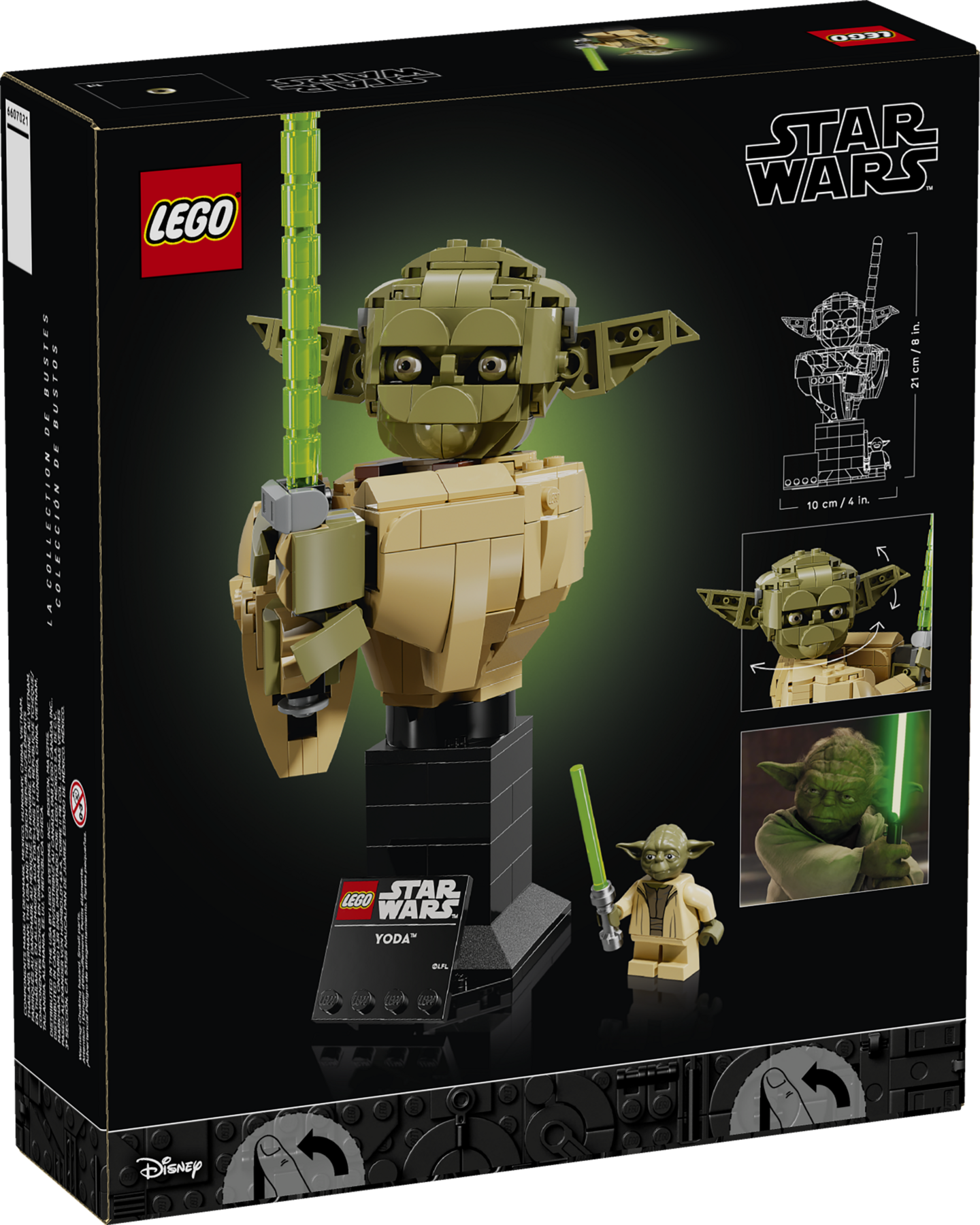 Yoda™ Bust 75438 | Star Wars™ | Buy online at the Official LEGO