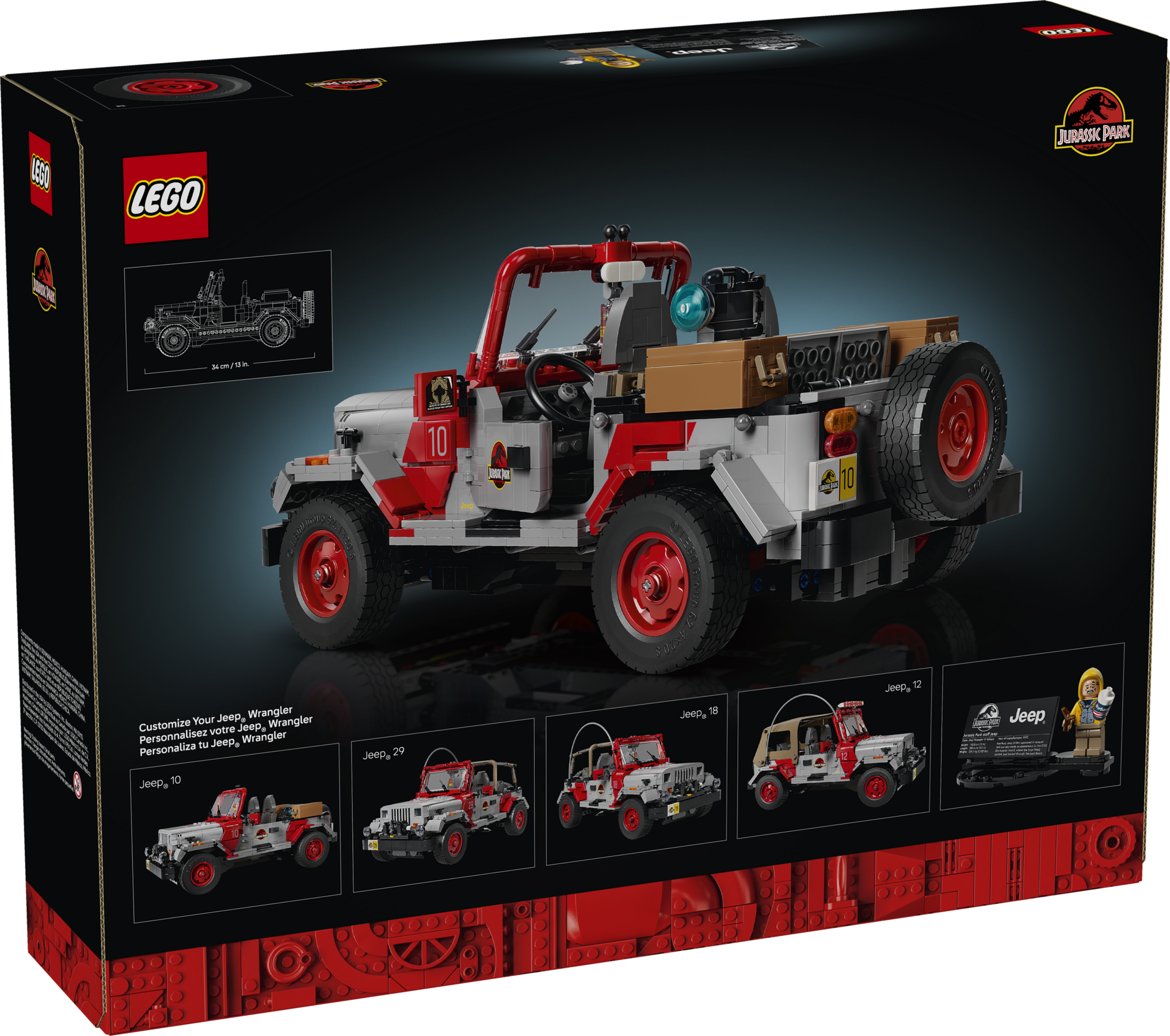 Jurassic Park Jeep® Wrangler 77984 | Jurassic World™ | Buy online