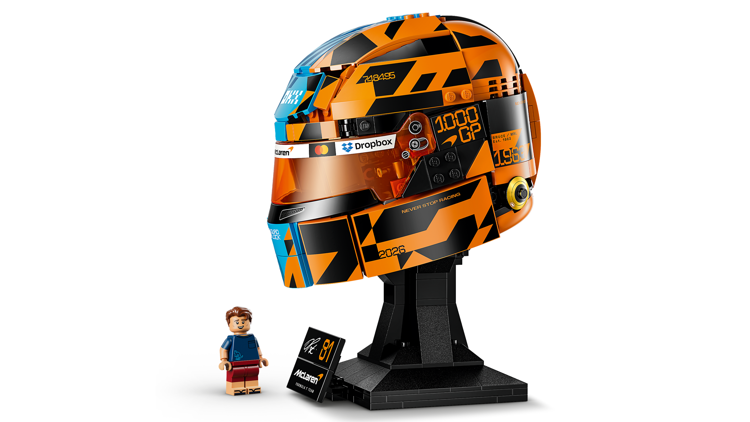 【絶版激レア ラスト1個】The Planets 7種セット McLaren Mastercard F1® Team オスカー・ピアストリのヘルメット 43017
