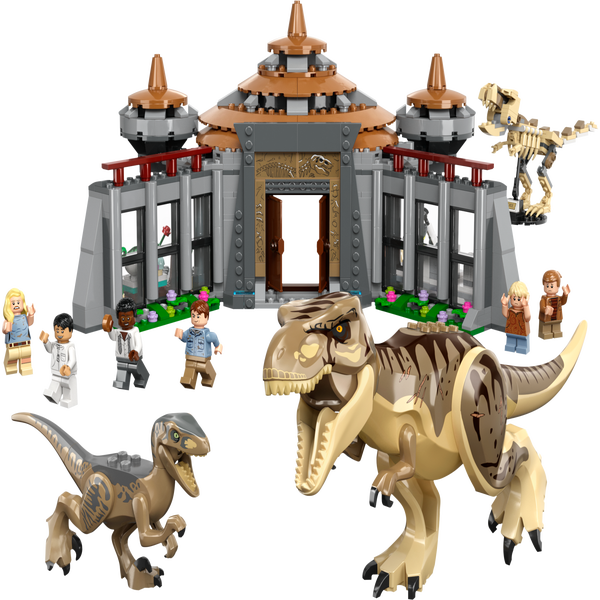 E.Leclerc Saint-Médard - [TERMINÉ] 📣 [JEU CONCOURS LEGO] : Un dinosaure  géant en LEGO® ! 🦖 Saurez-vous deviner le nombre de pièces LEGO® utilisées  pour construire ce dinosaure ? 🦖 La personne
