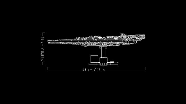 LEGO 75356 Le Super Destroyer Stellaire de classe Executor — visuel 6 sur 8