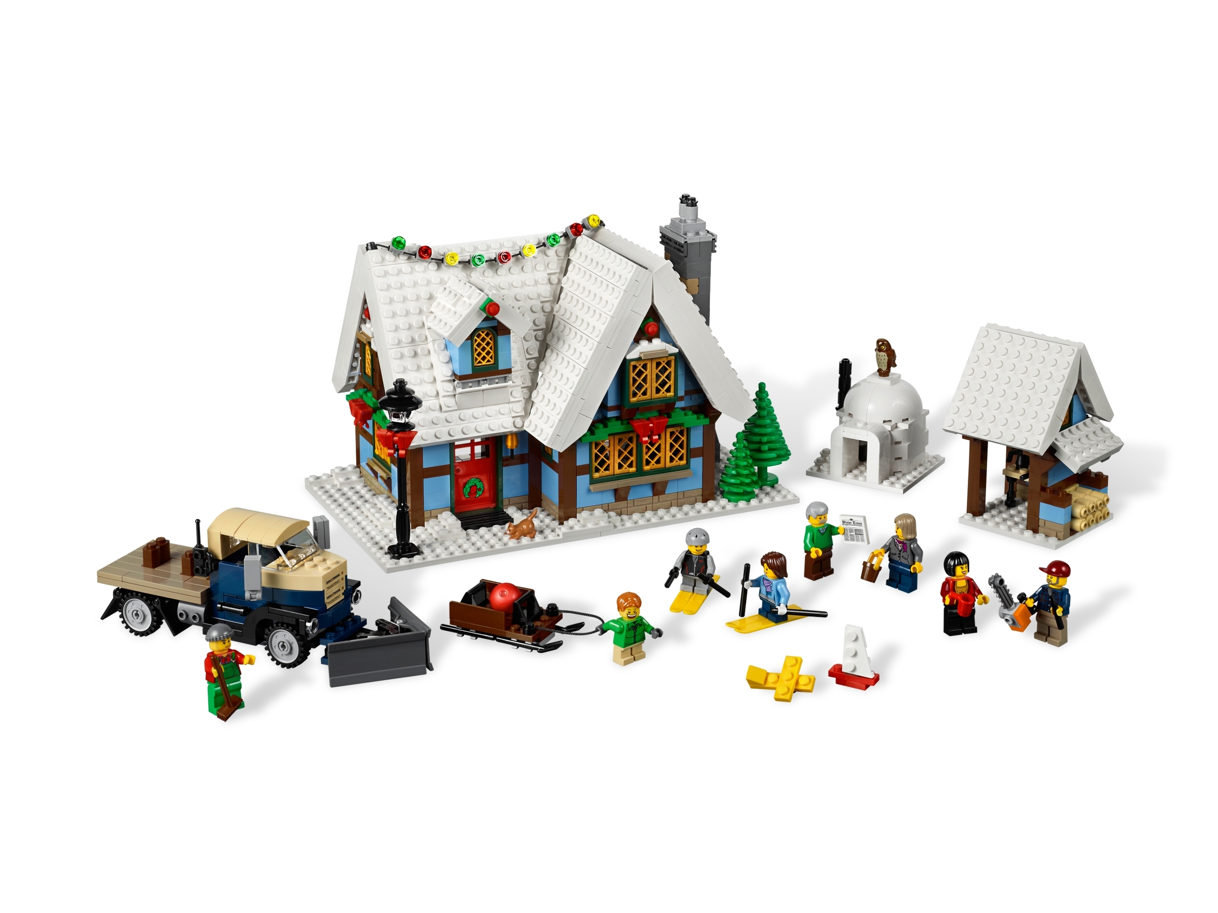 Featured image of post Lego Winter Village Sets Lego 10235 winter village market nieuw 289 95 lego 10199 winter village toy shop nieuw 229 00 lego 10245 creator santa works