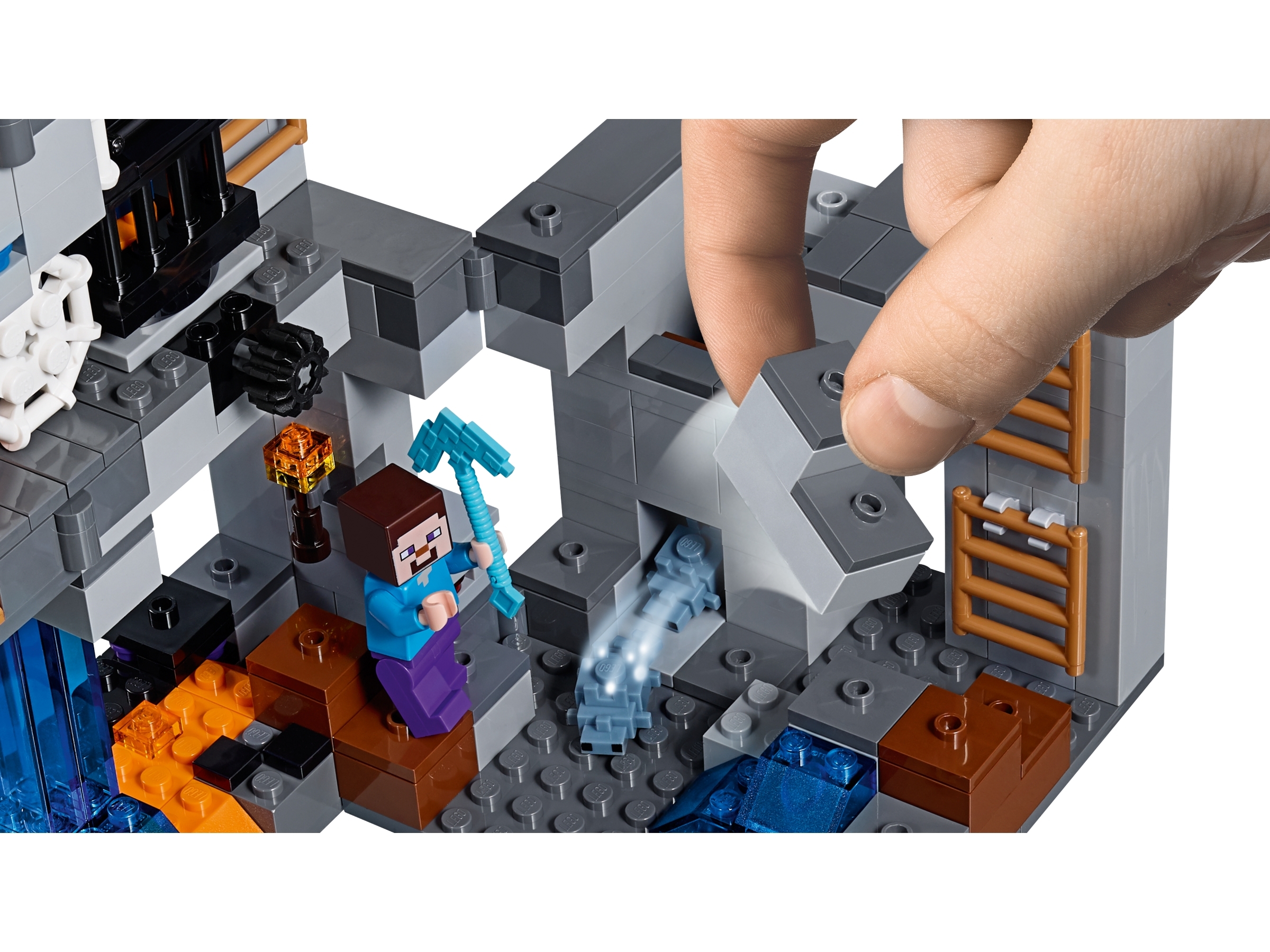 The Bedrock Adventures | Minecraft® | Buy online at the Official LEGO® Shop GB