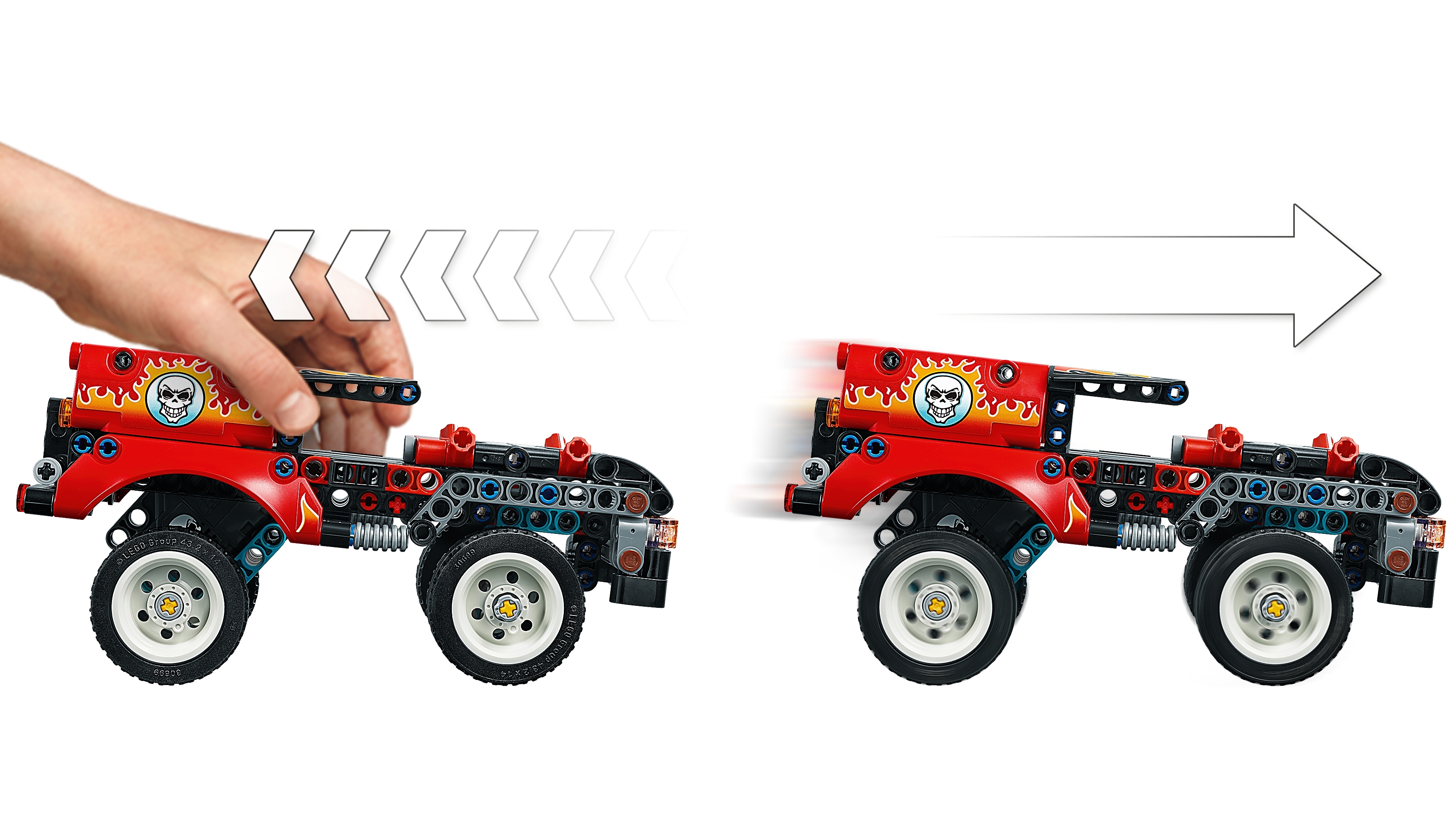 middag fabrik protektor Stunt Show Truck & Bike 42106 | Technic™ | Buy online at the Official LEGO®  Shop US