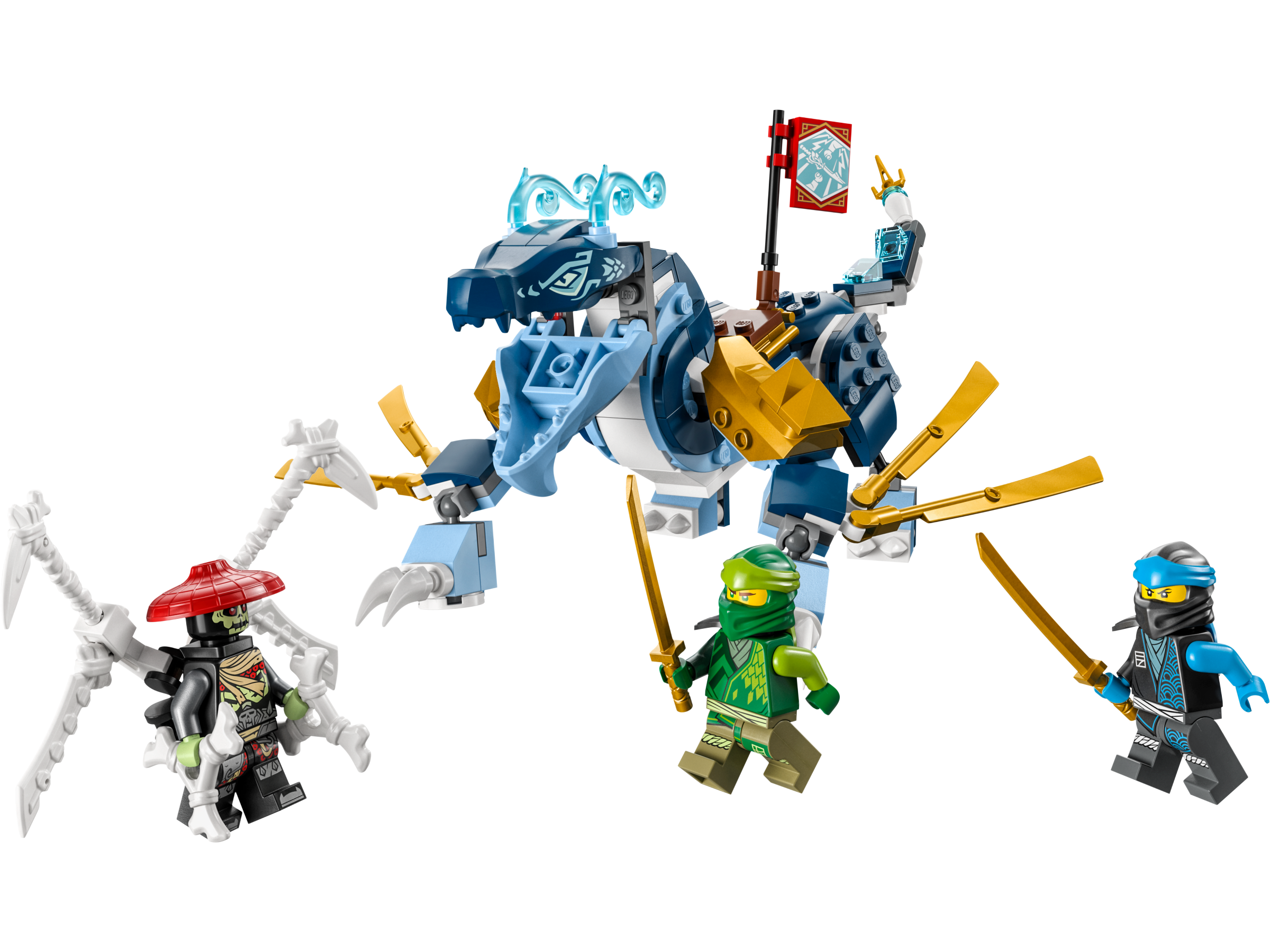 LEGO 71800 Ninjago nya's Water Dragon Nouveau pour 2023 6+ 173 pièces Jeu  de Construction Cool pour Enfants : : Jeux et Jouets