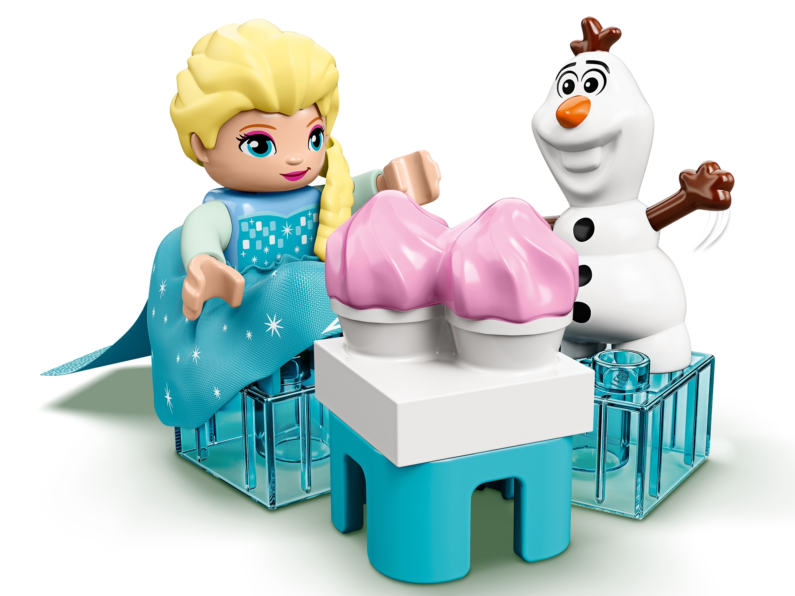 LEGO DUPLO Disney Frozen Toy Featuring Elsa and Olafs Tea Party 10920 Disney Frozen Gift for Kids and Toddlers New 2020 17 Pieces