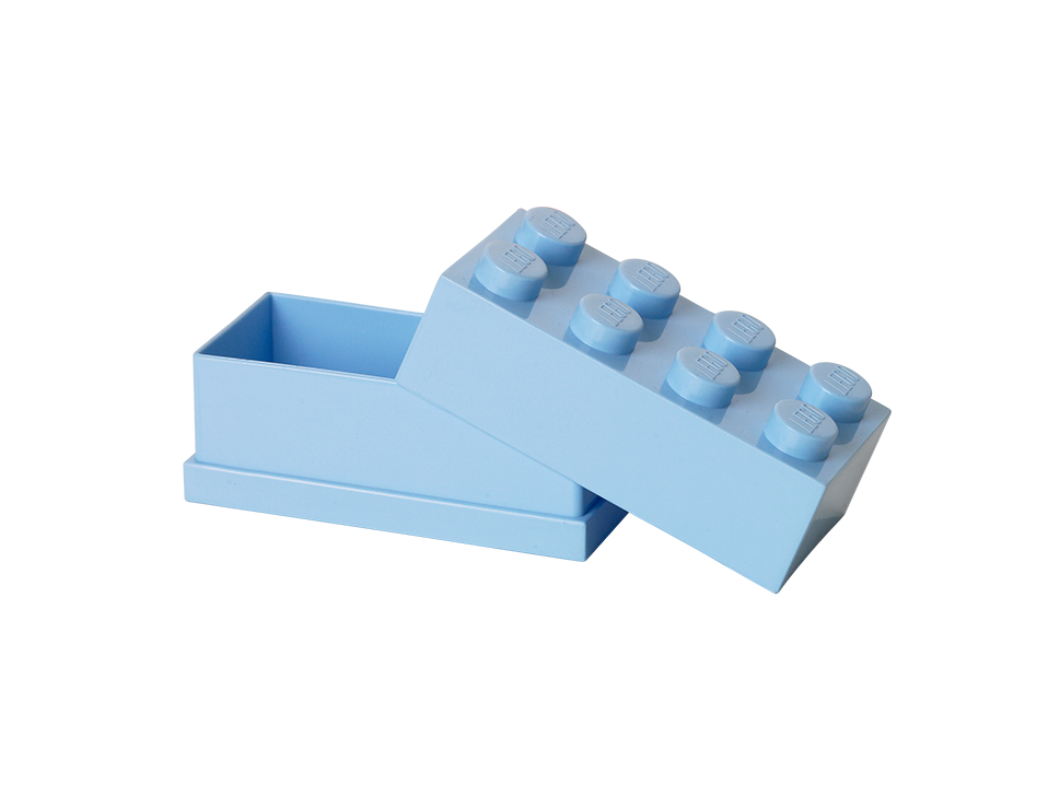 8-Stud Mini Box – Light Blue