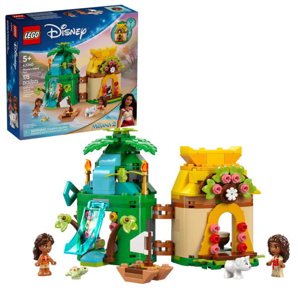 LEGO 43260 L'île de Vaiana miniature — visuel 2 sur 8