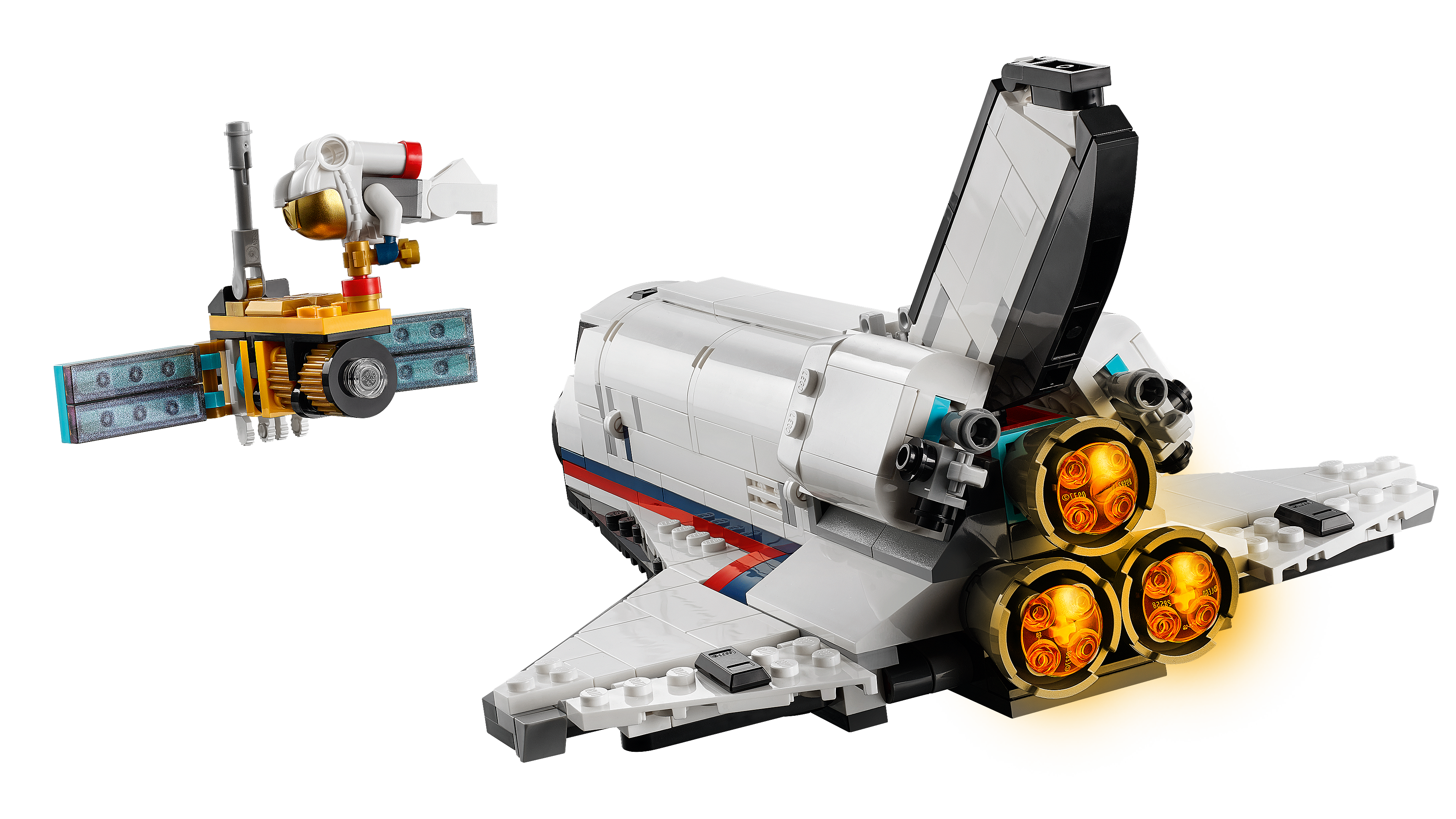 Space Shuttle Adventure 31117 | Creator 3-in-1 | Buy online at the 
