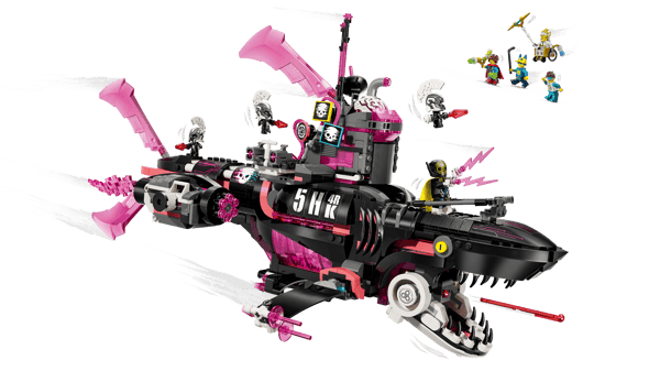 LEGO 71500 Le sous-marin requin des cauchemars — visuel 4 sur 8