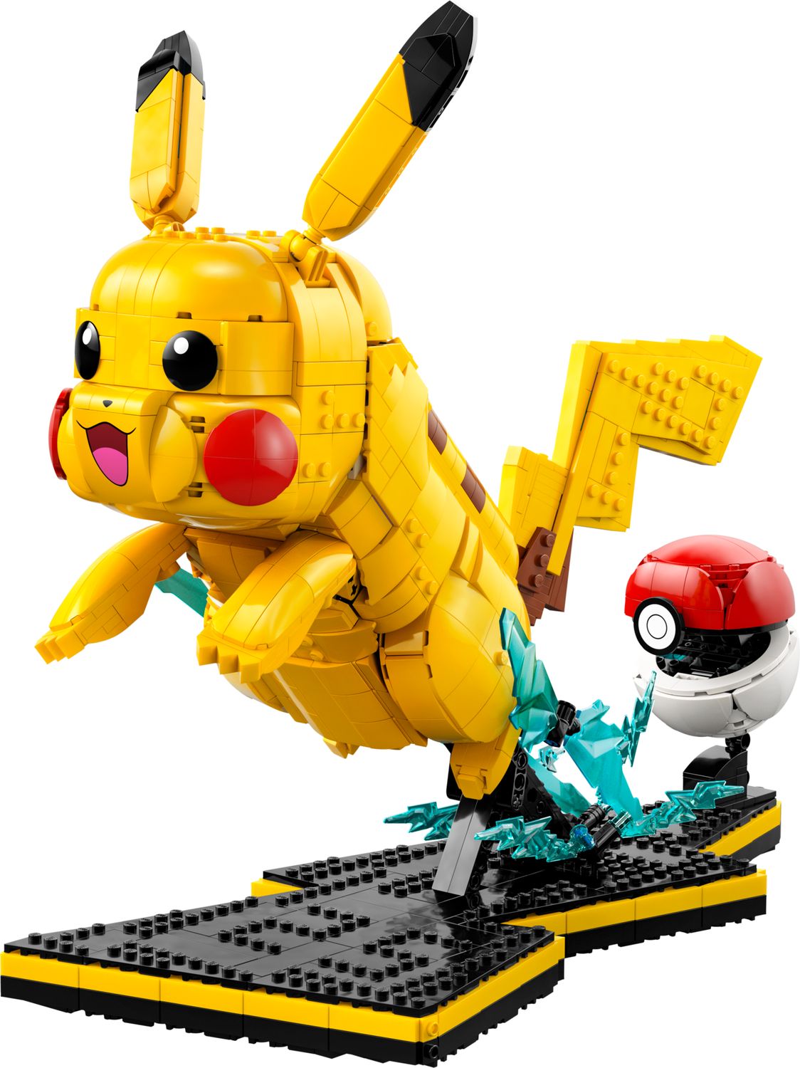 Pikachu and Poké Ball 72152 | Pokémon | Buy online at the Official LEGO® Shop GB