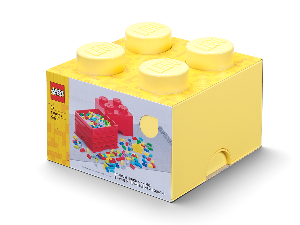 indsprøjte Nordamerika Klemme 4-Stud Storage Brick – Cool Yellow 5006934 | Other | Buy online at the  Official LEGO® Shop US