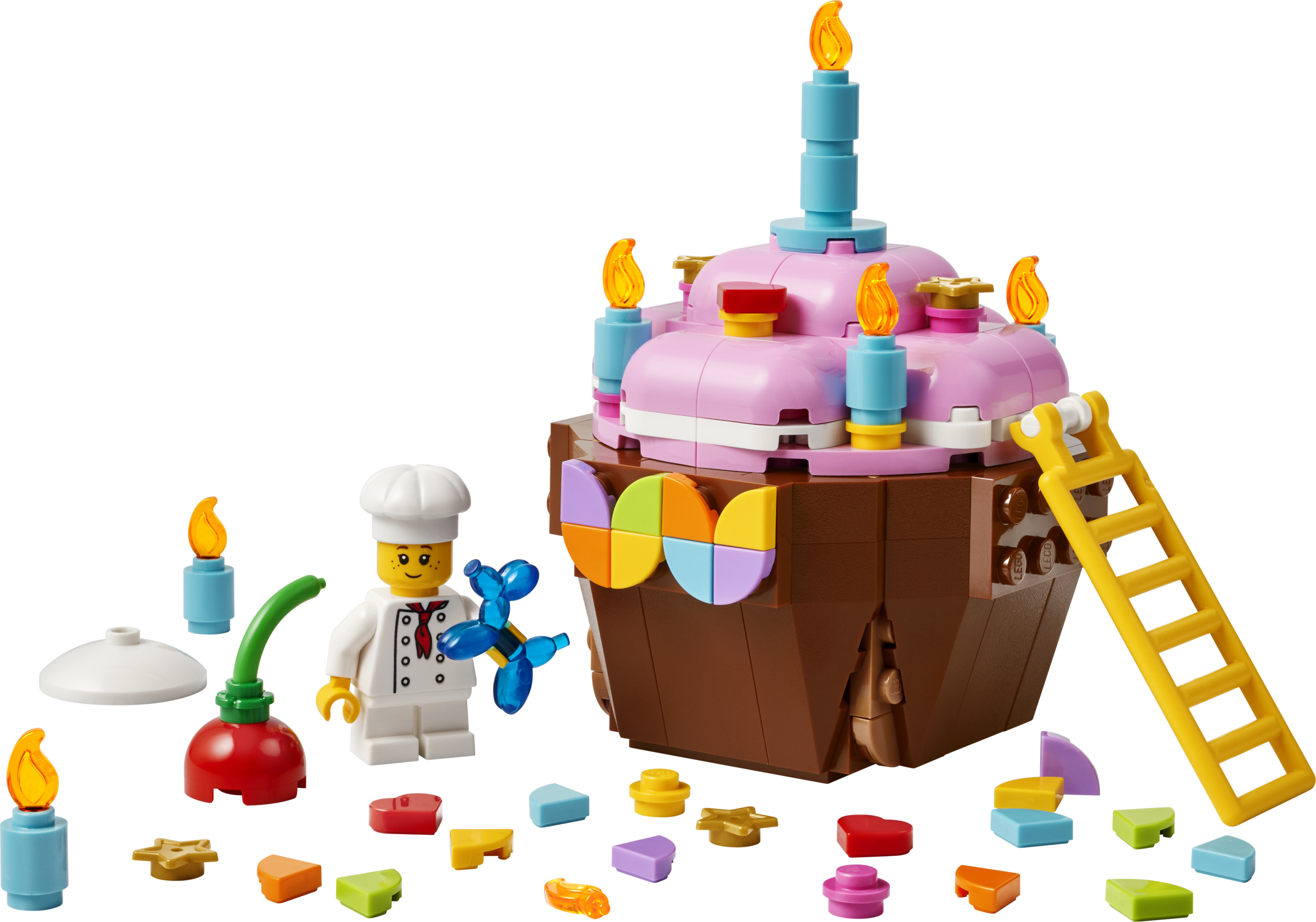 Birthday Cupcake 40905 | UNKNOWN | Buy online at the Official LEGO® Shop US, image size:2400x1681