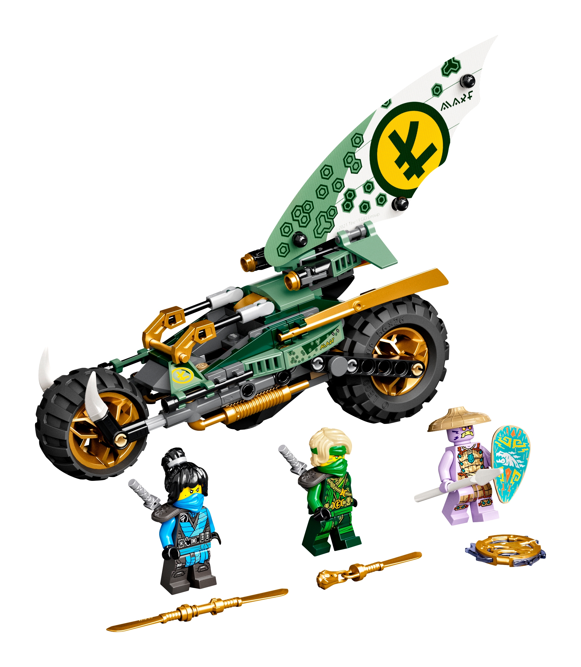 converteerbaar Tenslotte Ga trouwen Lloyd's Jungle Chopper Bike 71745 | NINJAGO® | Buy online at the Official  LEGO® Shop US