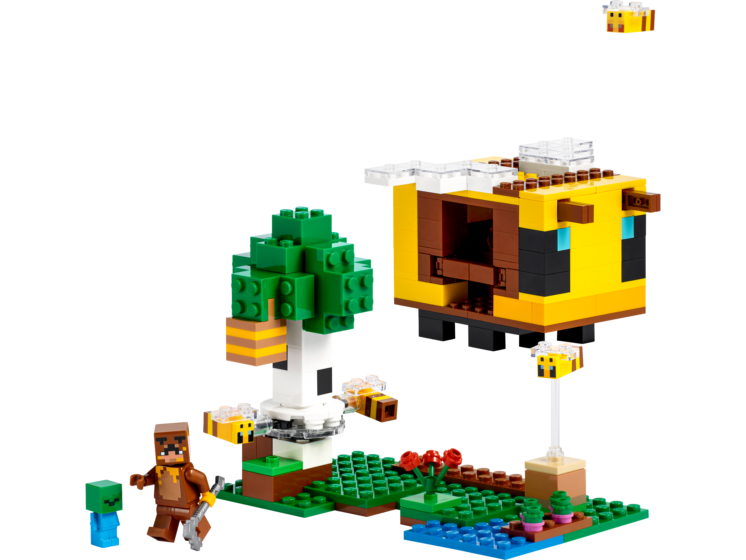 patois Fæstning evne The Bee Cottage 21241 | Minecraft® | Buy online at the Official LEGO® Shop  US