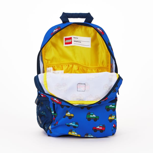 LEGO 5008688 Sac à dos – Voitures sur fond bleu — visuel 3 sur 5