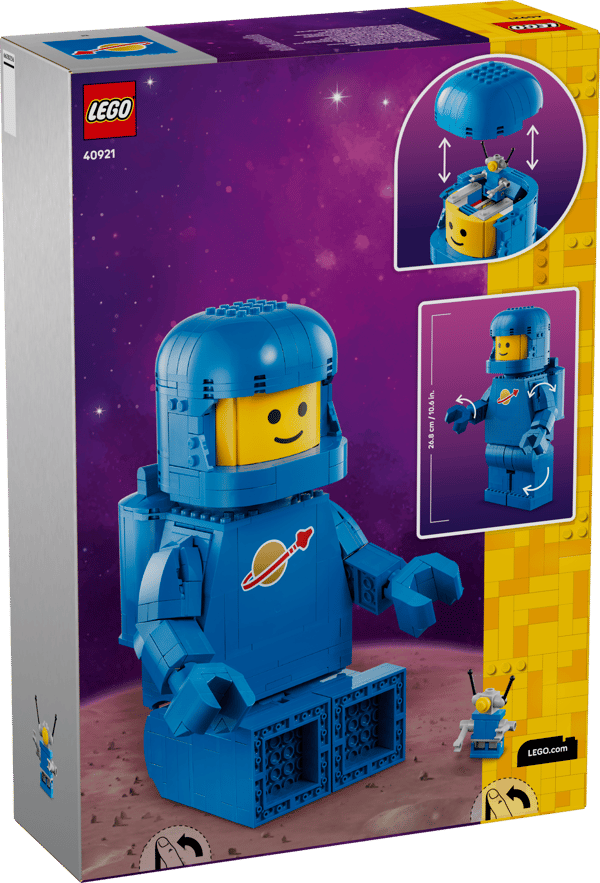 Up-Scaled Blue Astronaut Minifigure - Image 13