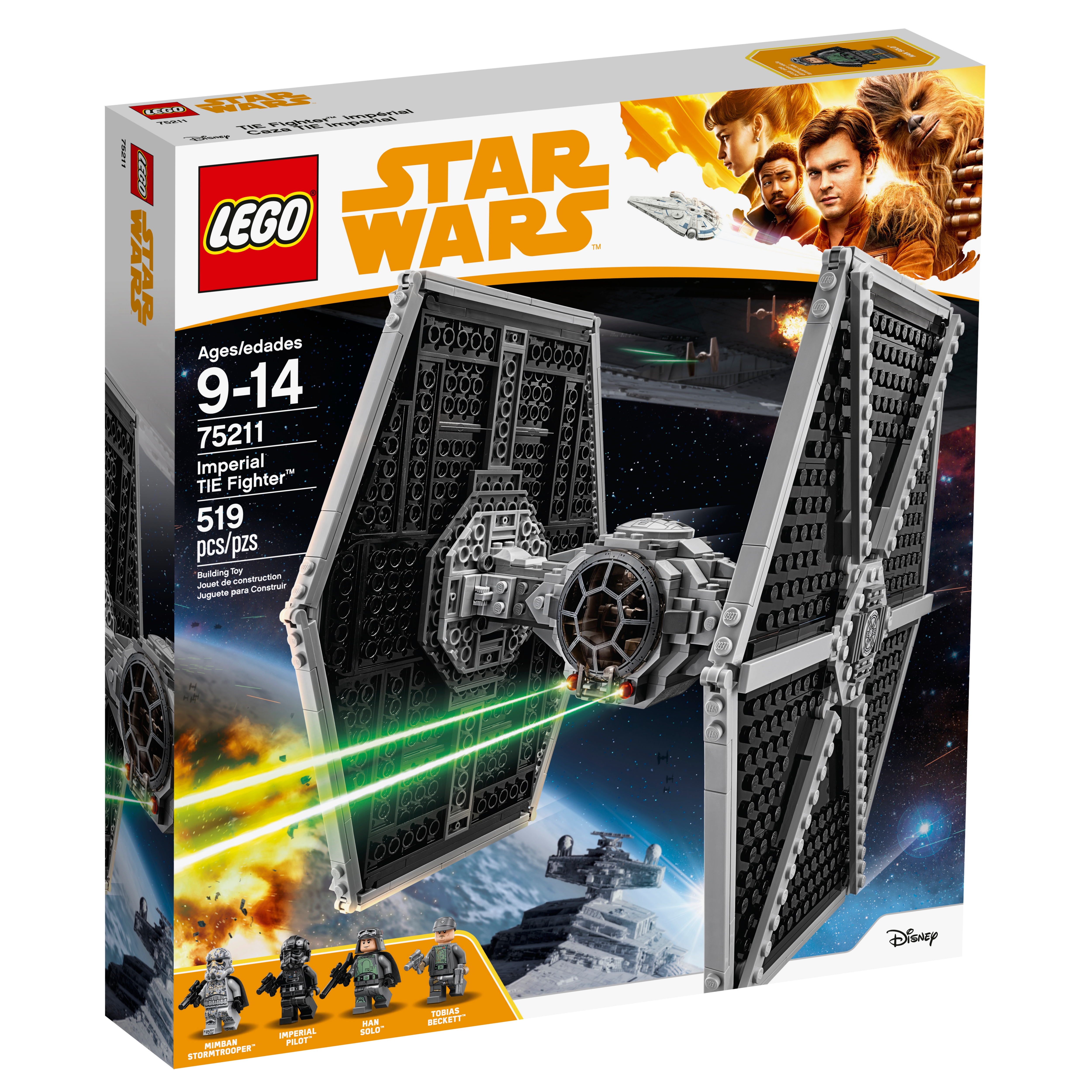 Details about   Building Blocks for Star Wars 75211 Imperial TIE Fighter Bricks Educational Toy 