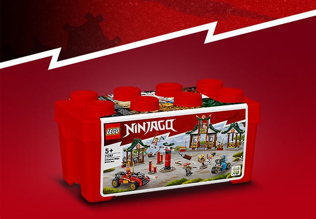 LEGO, Costruzioni, Set creativo di mattoncini ninja, 71787 - Giocattoli
