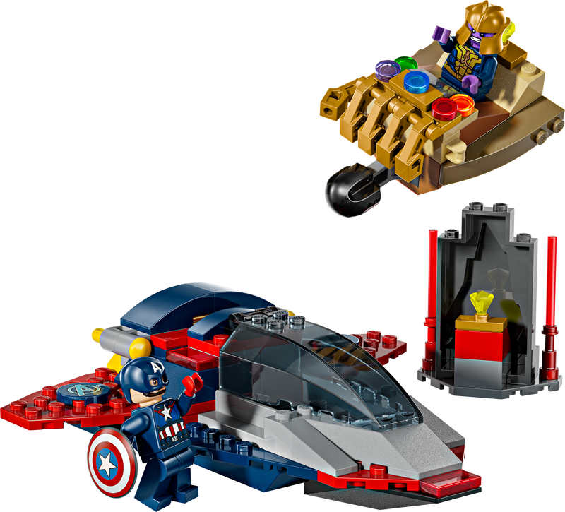 Le set LEGO 76319 Captain America contre Thanos