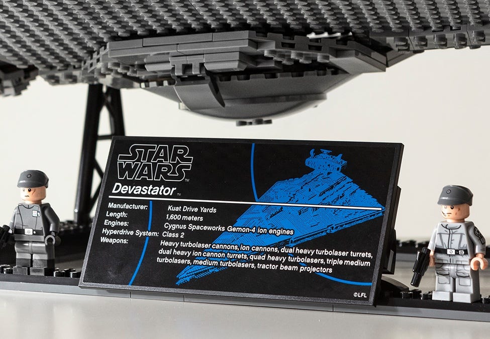 Wars 75252 Lego Star Destroyer Length Size Comparison Lego Star