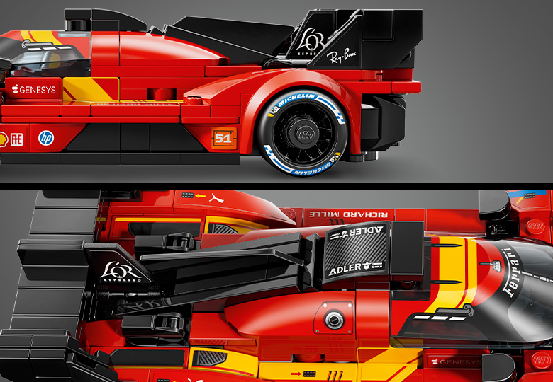 Аутентичный дизайн Ferrari 499P