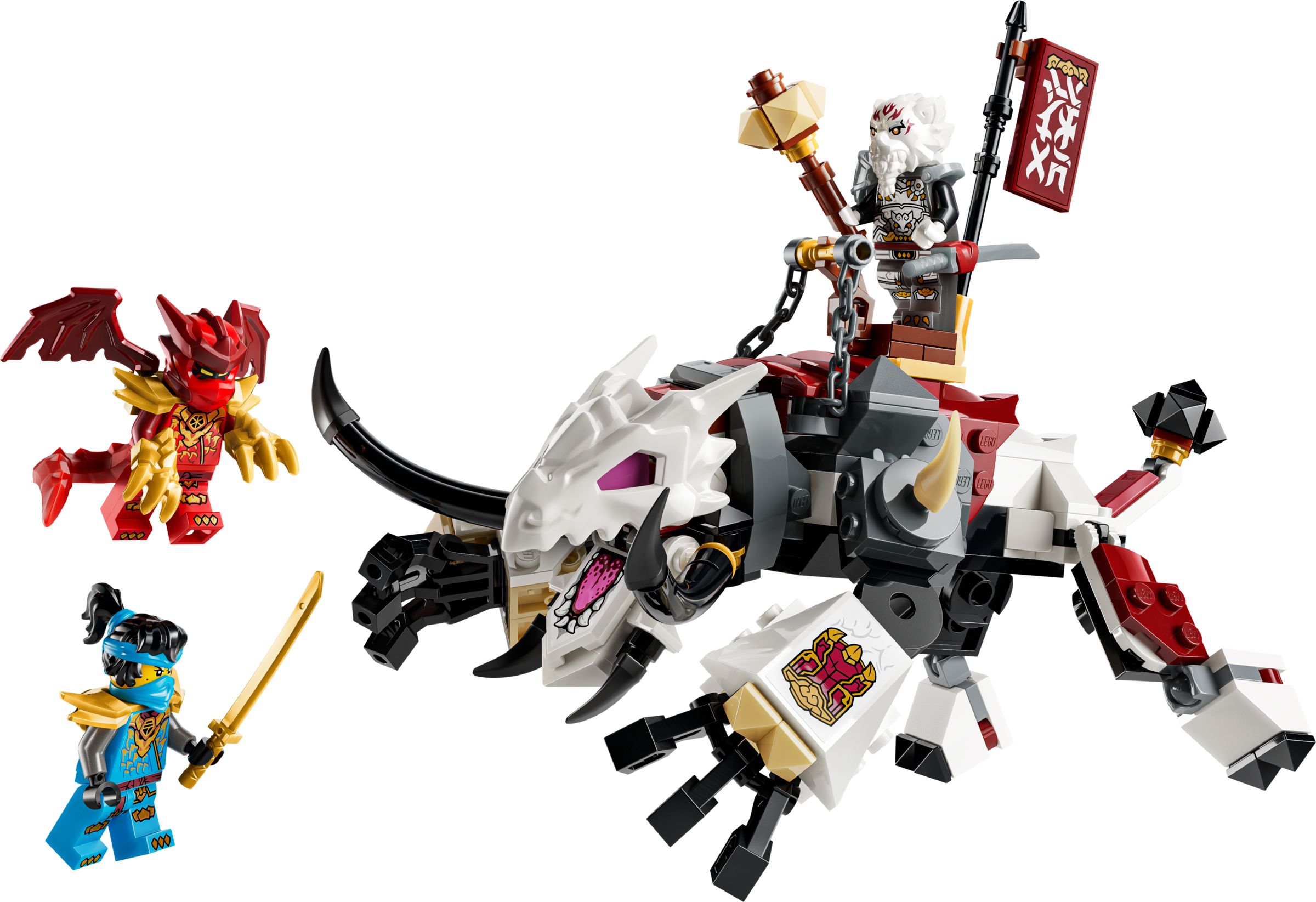 LEGO® Ninjago® 71863 Zilvar et Grimtak la bête draconique - vue 2