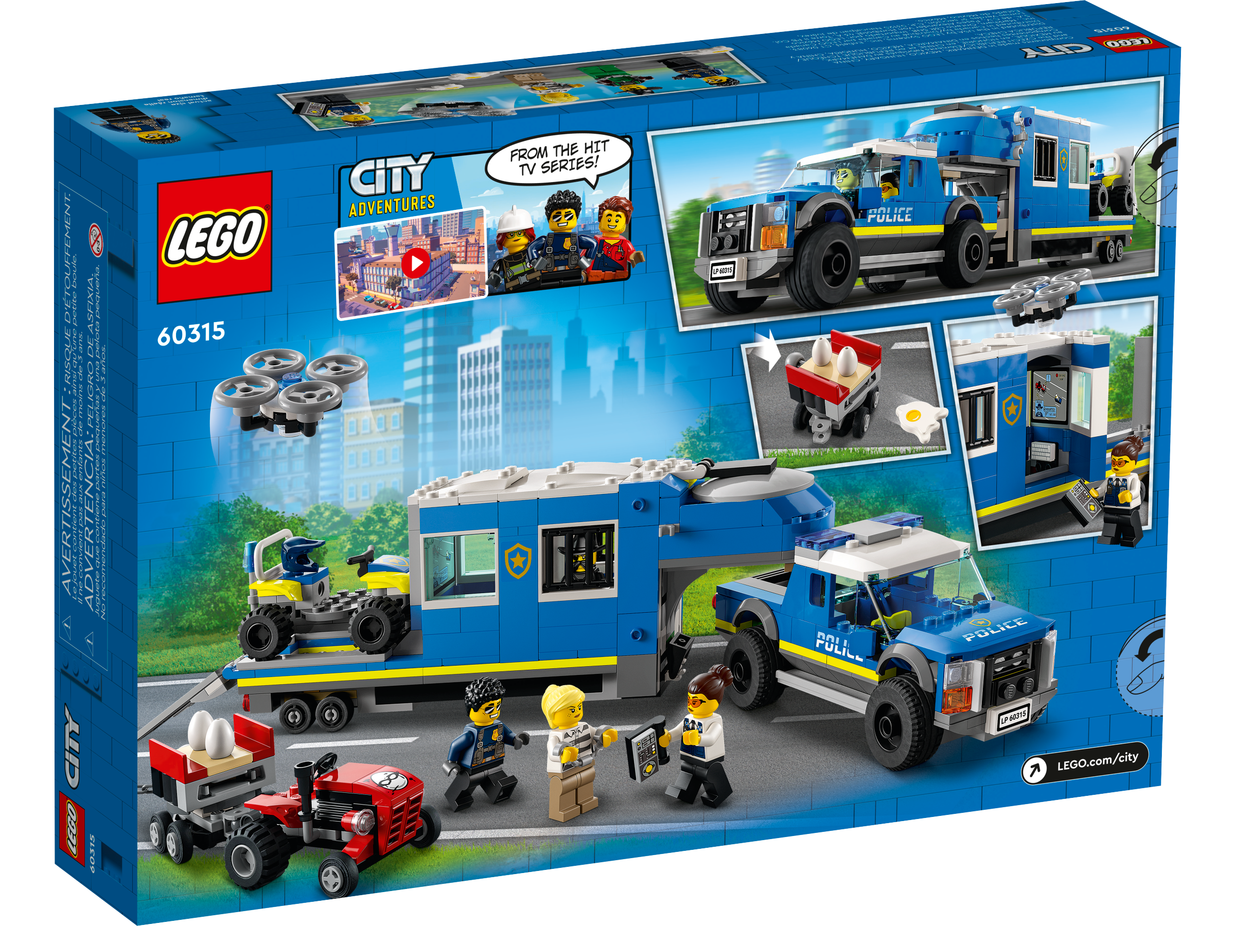 politikommandocentral 60315 | City | Officiel LEGO® Shop DK