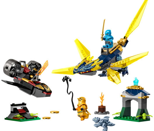 LEGO 71798 - Nya og Arins drageungekamp