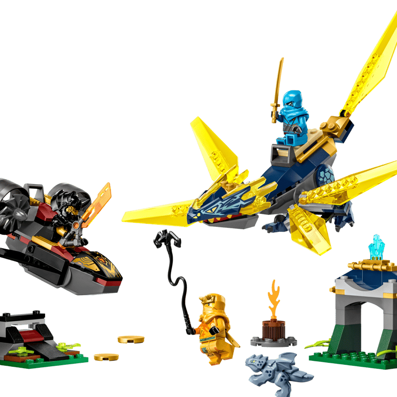 Nya and Arin's Baby Dragon Battle 71798 | NINJAGO® | Buy online at Nya and Arin's Baby Dragon Battle 71798 | NINJAGO® | Buy online at