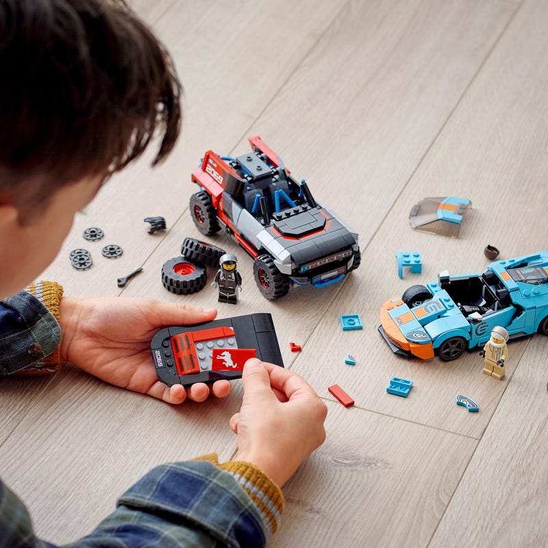 Ford GT Heritage Edition and Bronco R 76905 Speed Champions