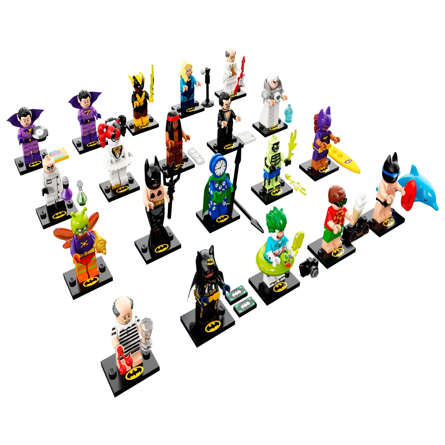 Panorama Meget rart godt Gentage sig THE LEGO® BATMAN MOVIE Series 2 71020 | Minifigures | Buy online at the  Official LEGO® Shop US