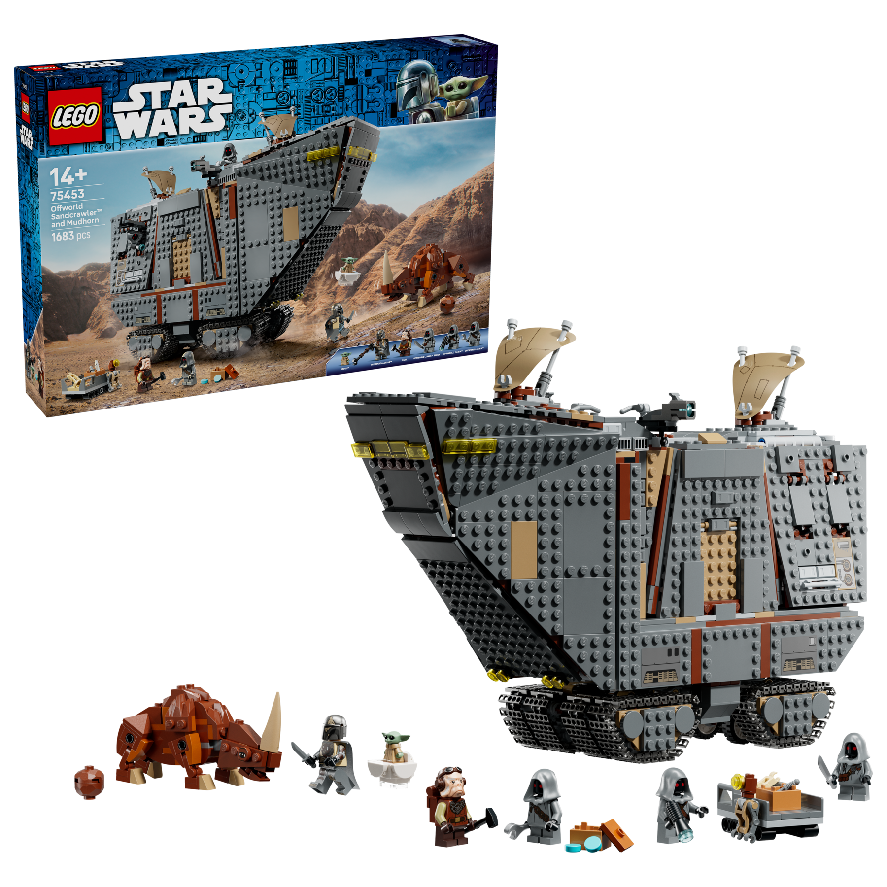 砂漠を走る巨大な箱、レゴ®スター・ウォーズ歴代サンドクローラーの