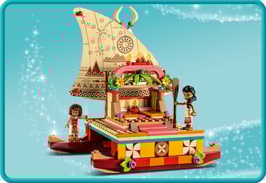 Moana's Wayfinding Boat 43210 Disney™ Buy online at the