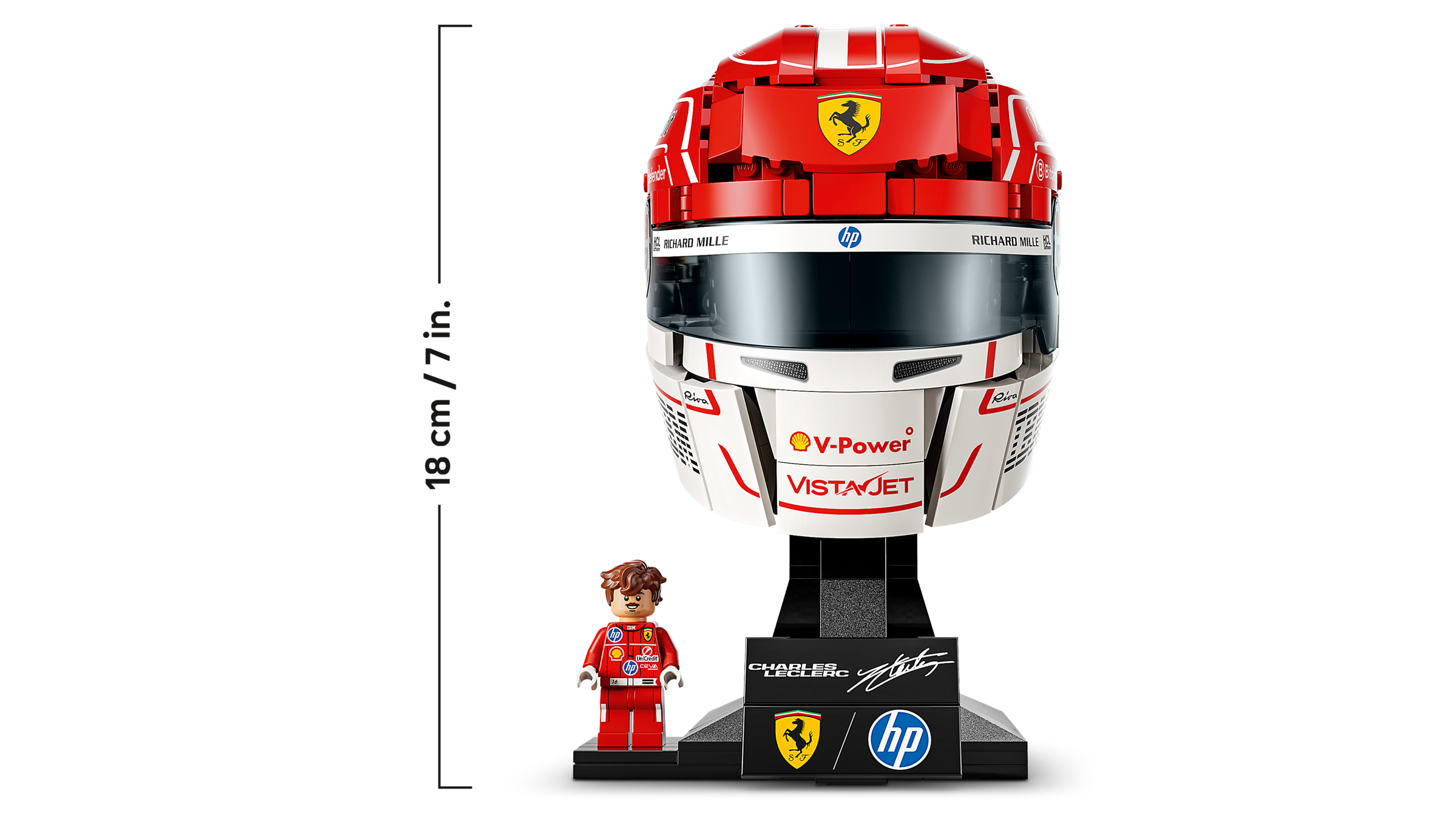 Scuderia Ferrari HP シャルル・ルクレールのヘルメット 43014 | レゴ