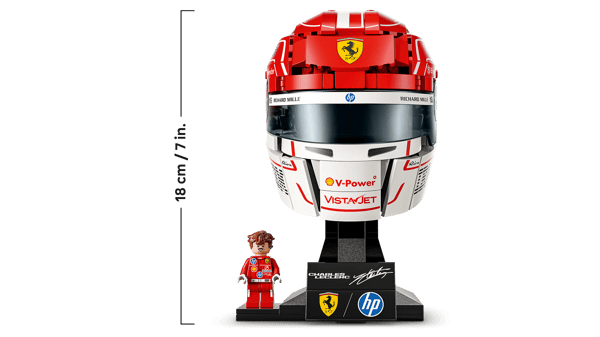 Scuderia Ferrari HP Charles Leclerc Helmet - Image 6