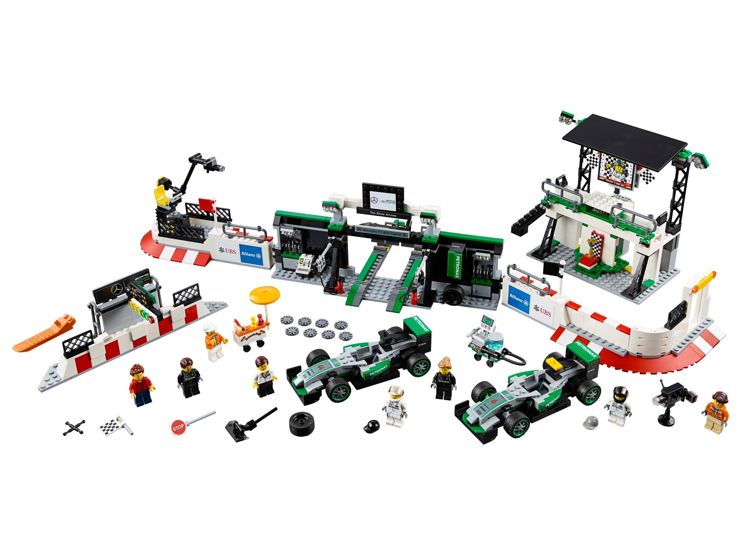 MERCEDES AMG PETRONAS One™ Team 75883 | Speed Champions Buy online at Official LEGO® Shop US