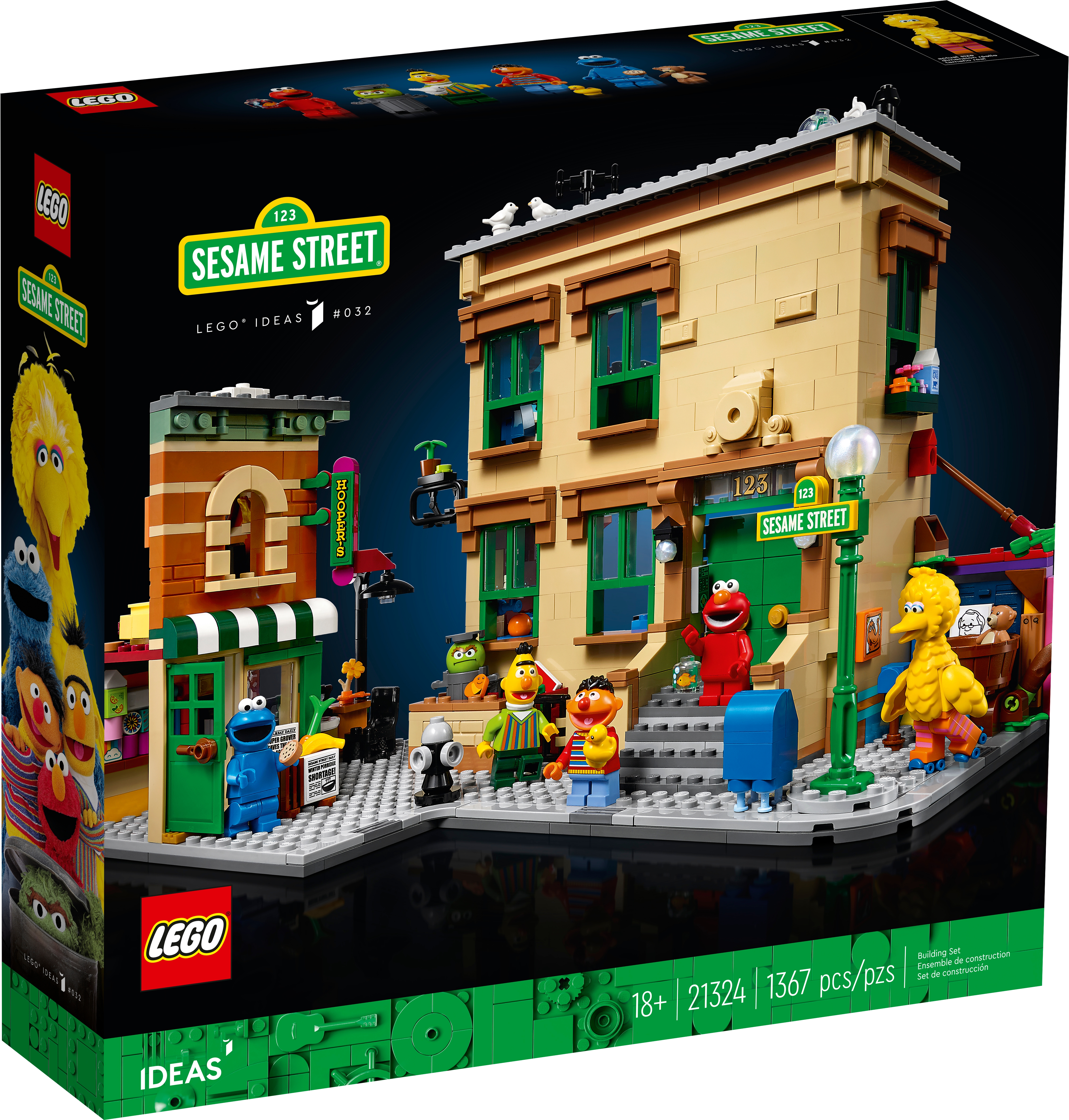 Naschrift Dank u voor uw hulp lezer 123 Sesame Street 21324 | Ideas | Buy online at the Official LEGO® Shop US
