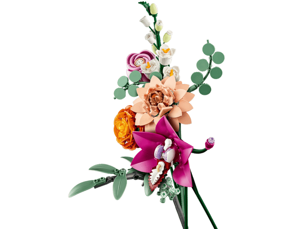 LEGO 10342 Le joli bouquet de fleurs roses — visuel 6 sur 8
