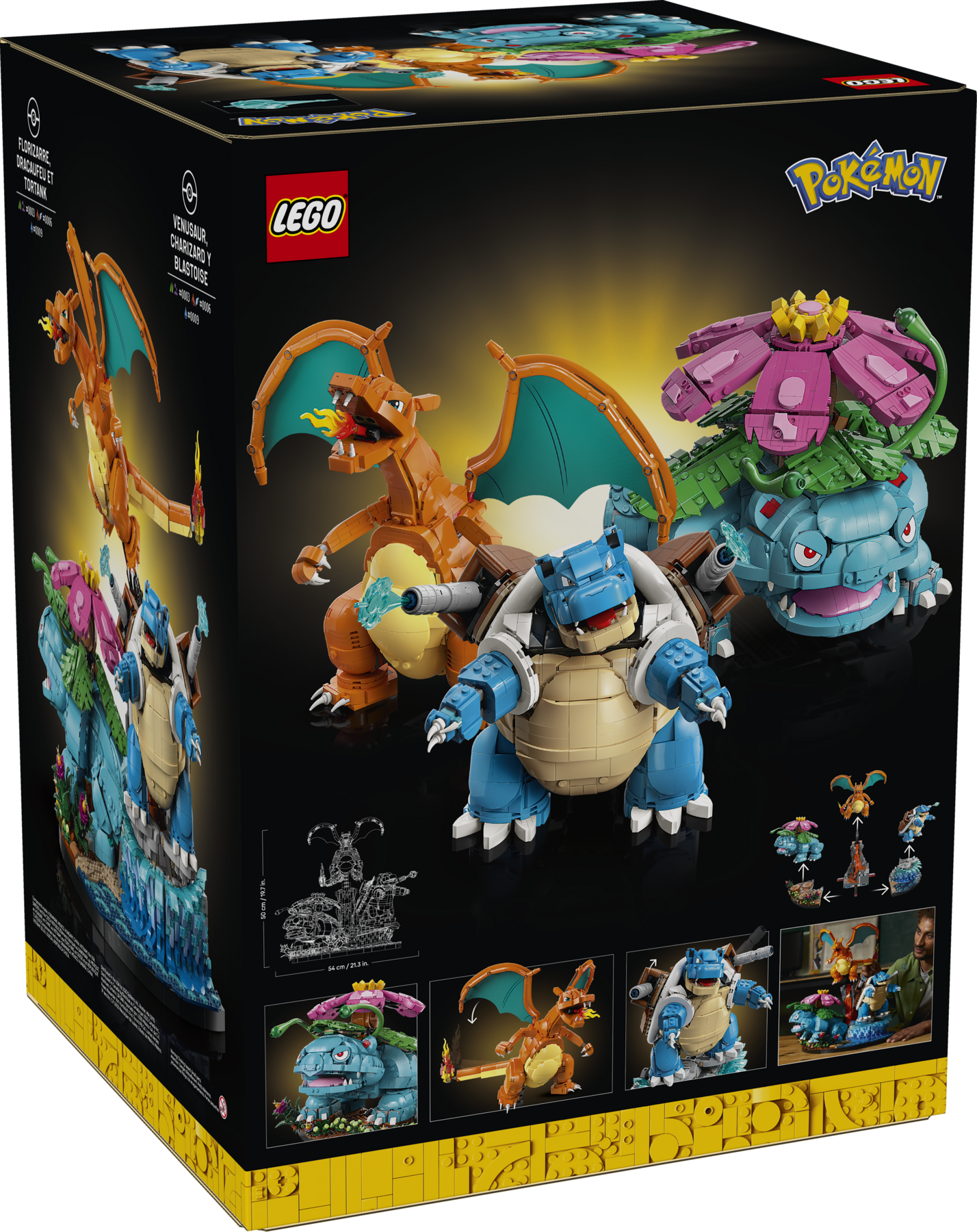 Venusaur, Charizard and Blastoise 72153 | Pokémon | Buy online at