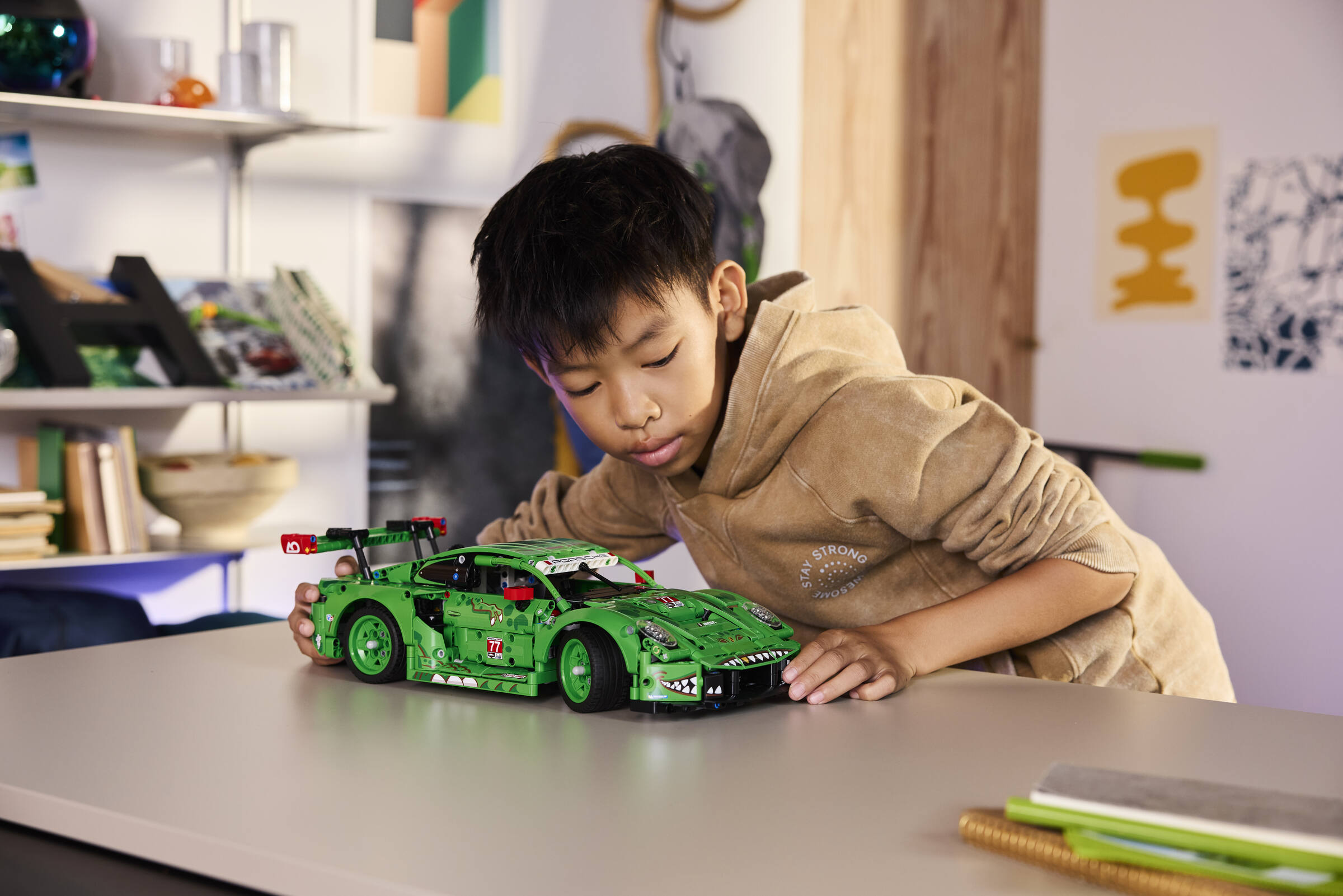 Porsche 911 GT3 R REXY AO Racing Car 42224 | テクニック |レゴ