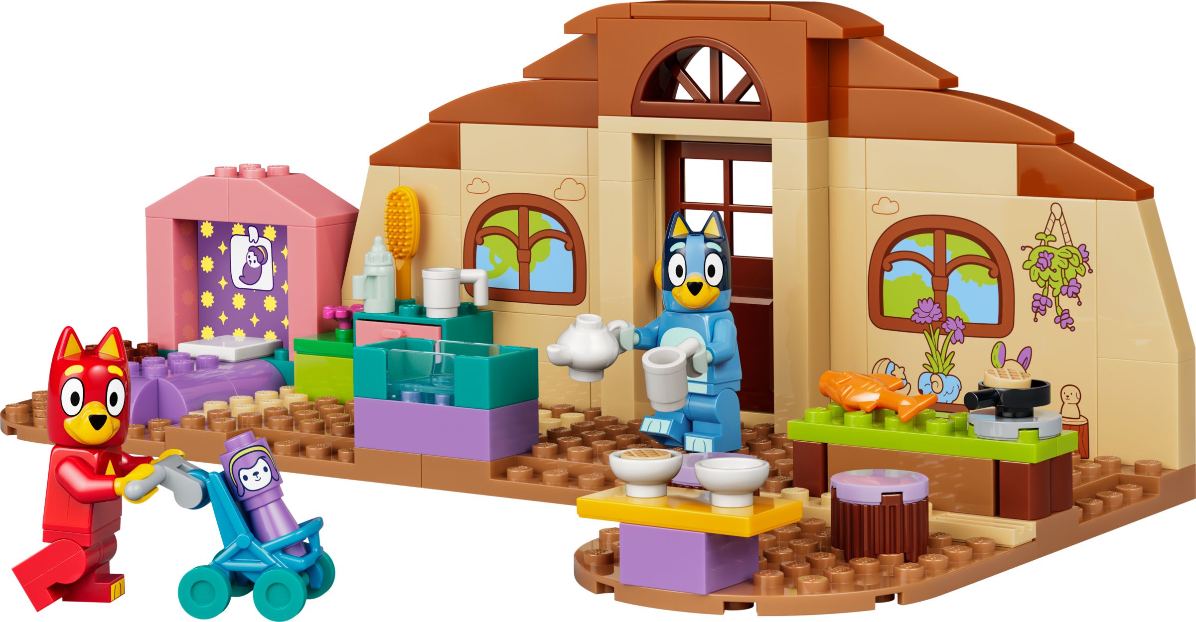 LEGO® Bluey 11221 'école avec Rusty et Bluey - vue 2