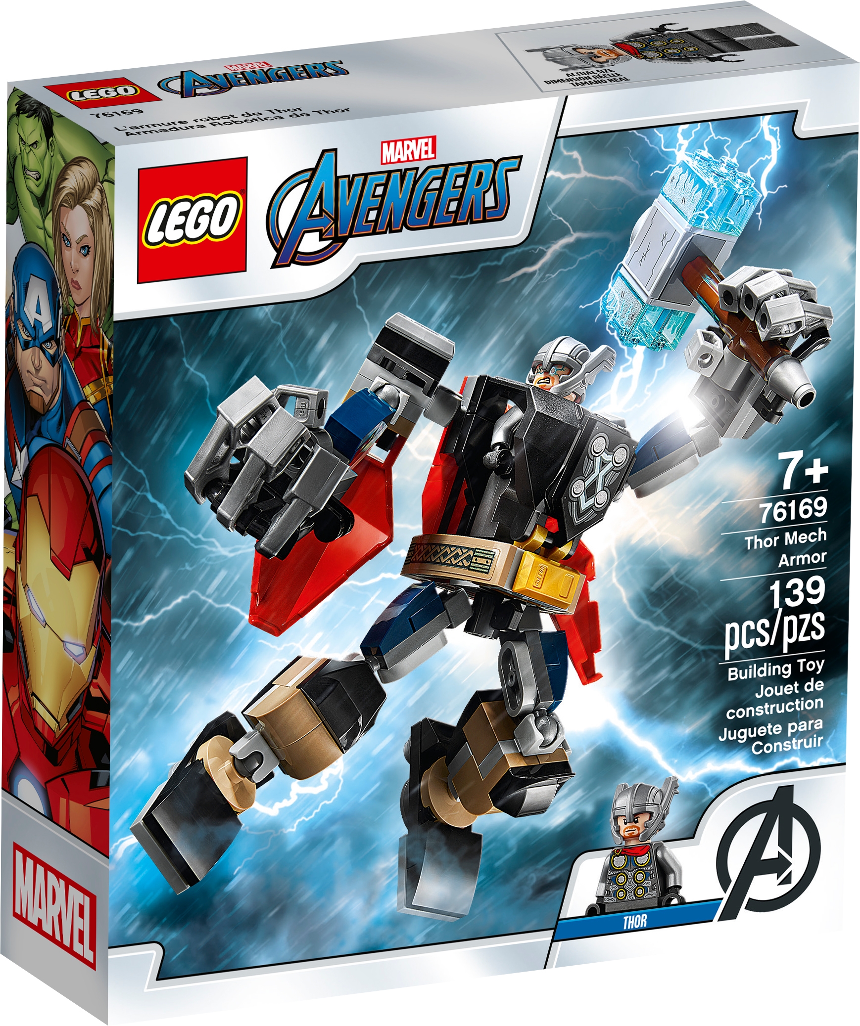 granja árbitro Inocente Armadura Robótica de Thor 76169 | Marvel | Oficial LEGO® Shop MX