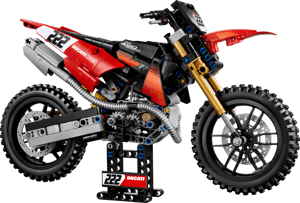 La moto Ducati Desmo450 MX Factory