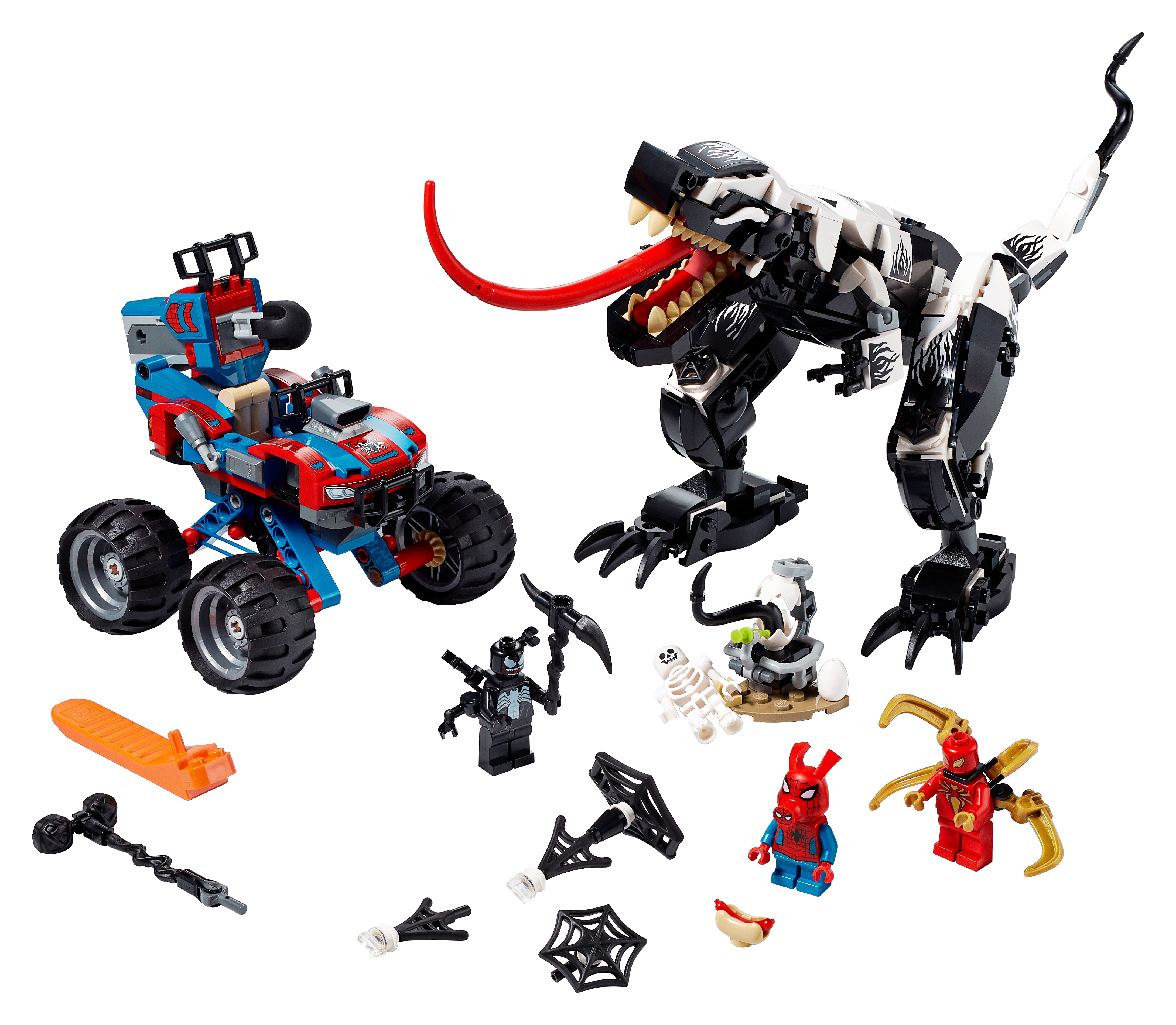 spiderman lego sets with venom