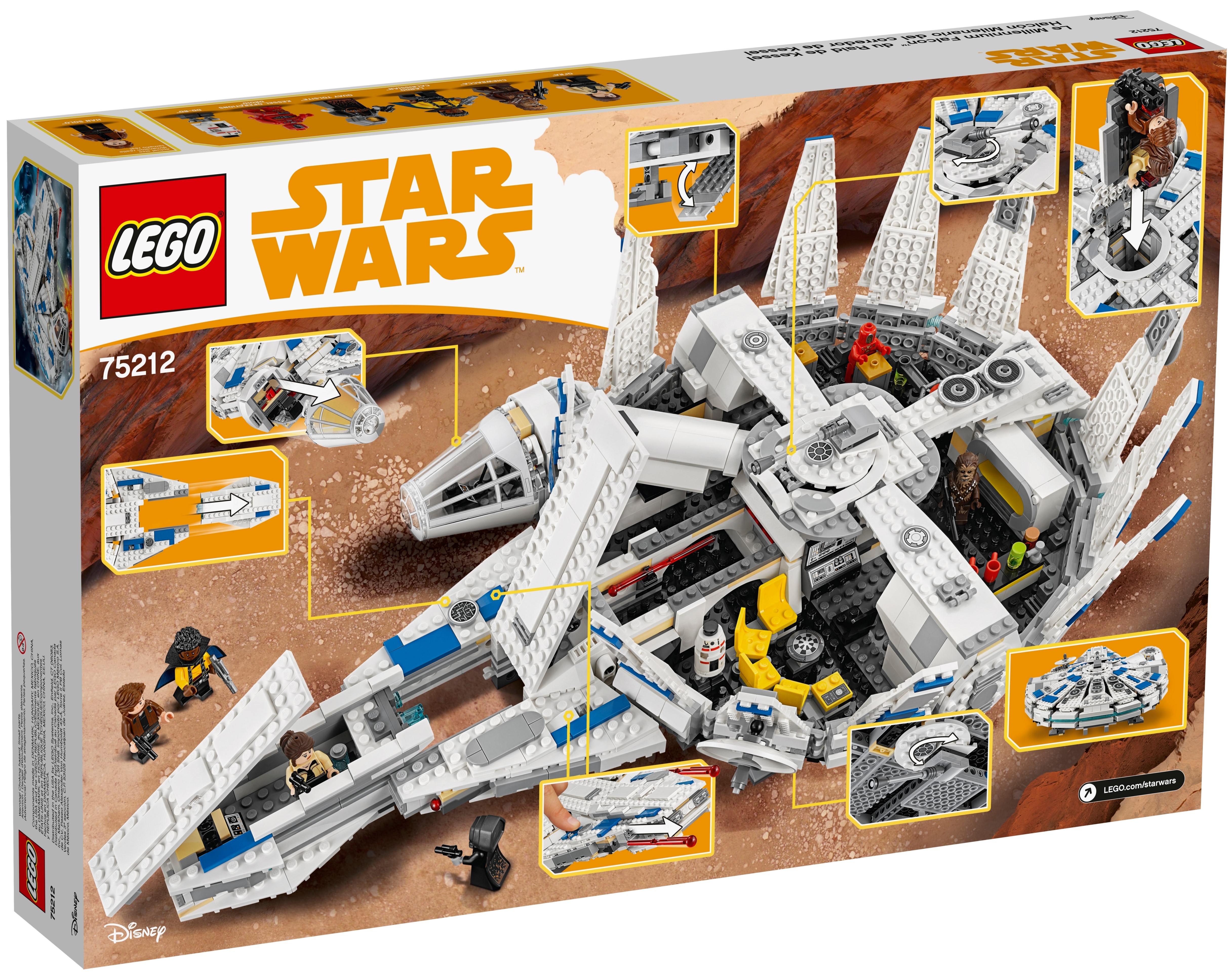 kok dette rynker Kessel Run Millennium Falcon™ 75212 | Star Wars™ | Buy online at the  Official LEGO® Shop US